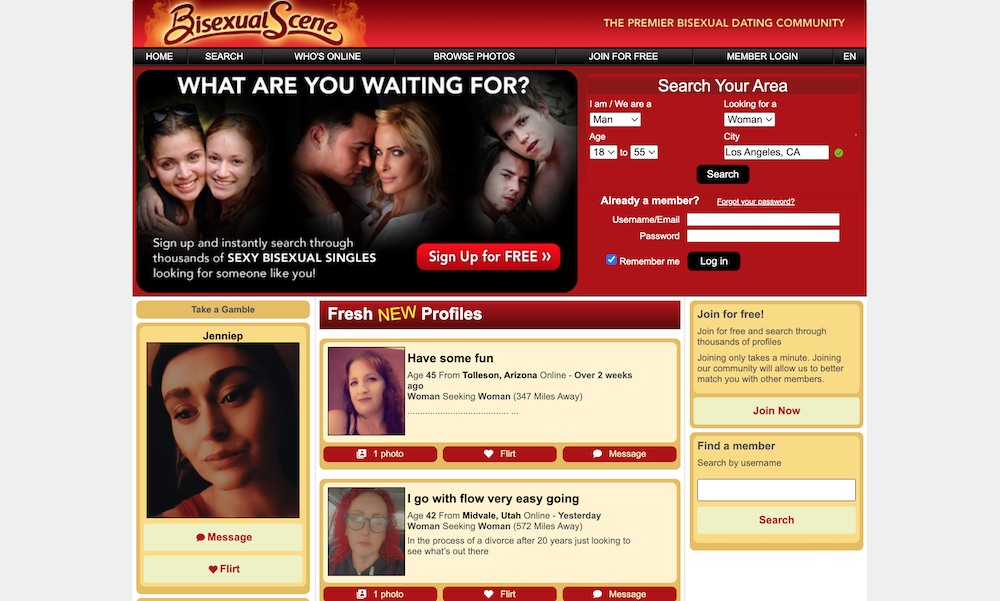 bisexualscene HOMEPAGE